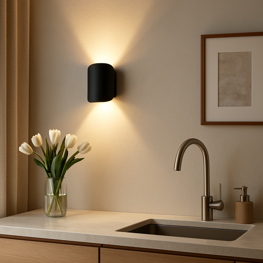 GlowEdge - Schlanke LED-Wandleuchte