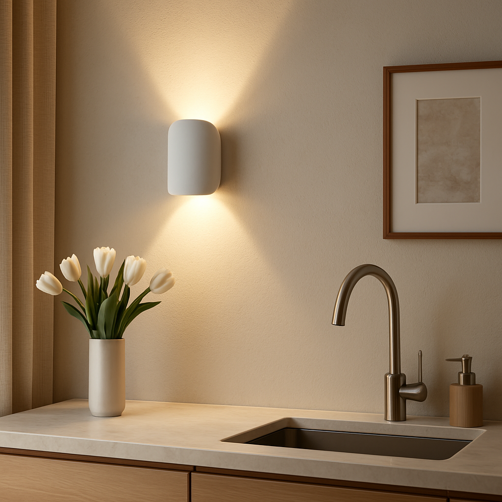 GlowEdge - Schlanke LED-Wandleuchte