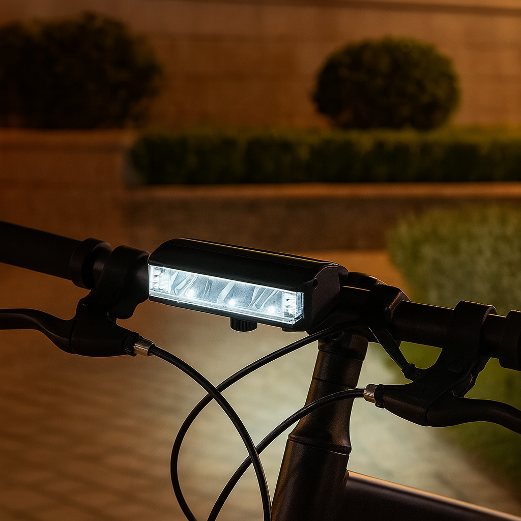 MaxBright – Starke LED Fahrradlampe mit USB-Aufladung