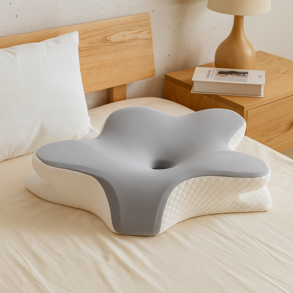 Schmetterlingsförmige Memory Foam-Kissen