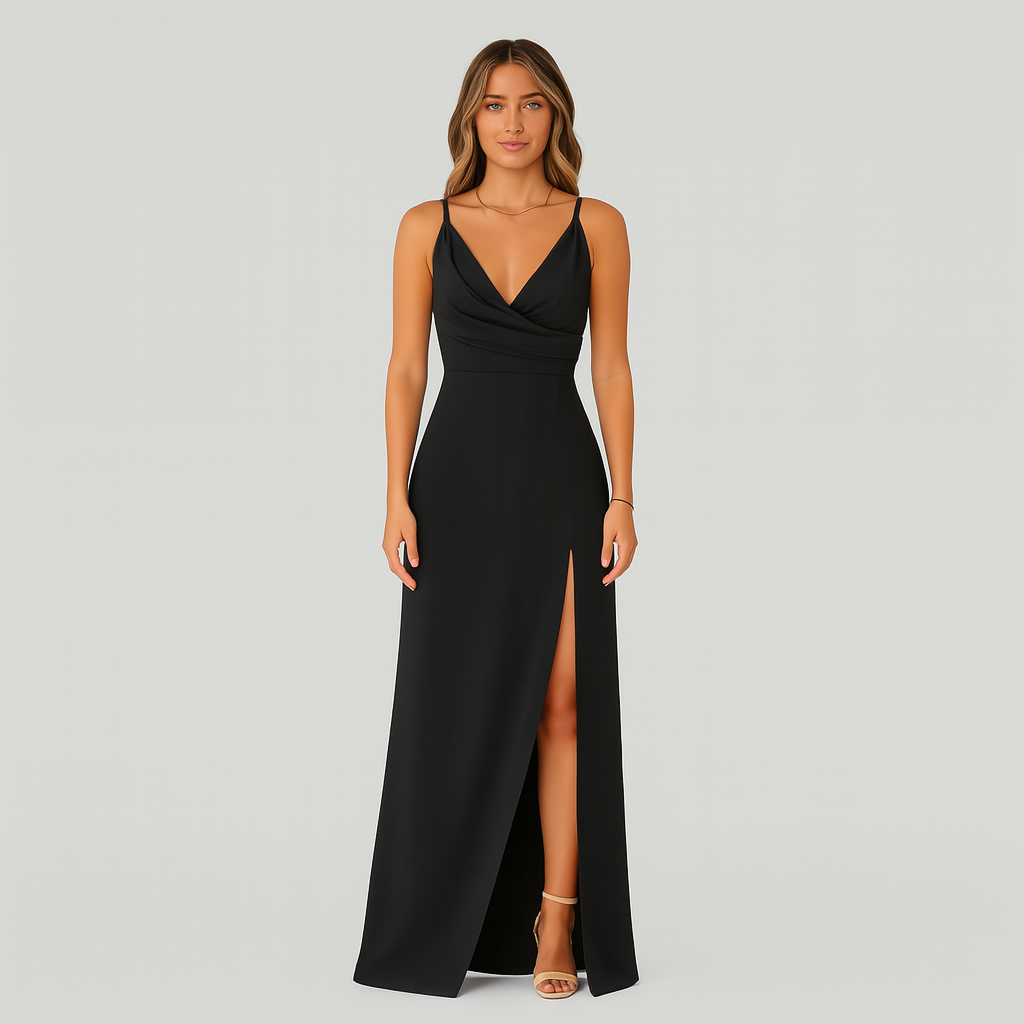Olivia - Sommerkleid aus Satin