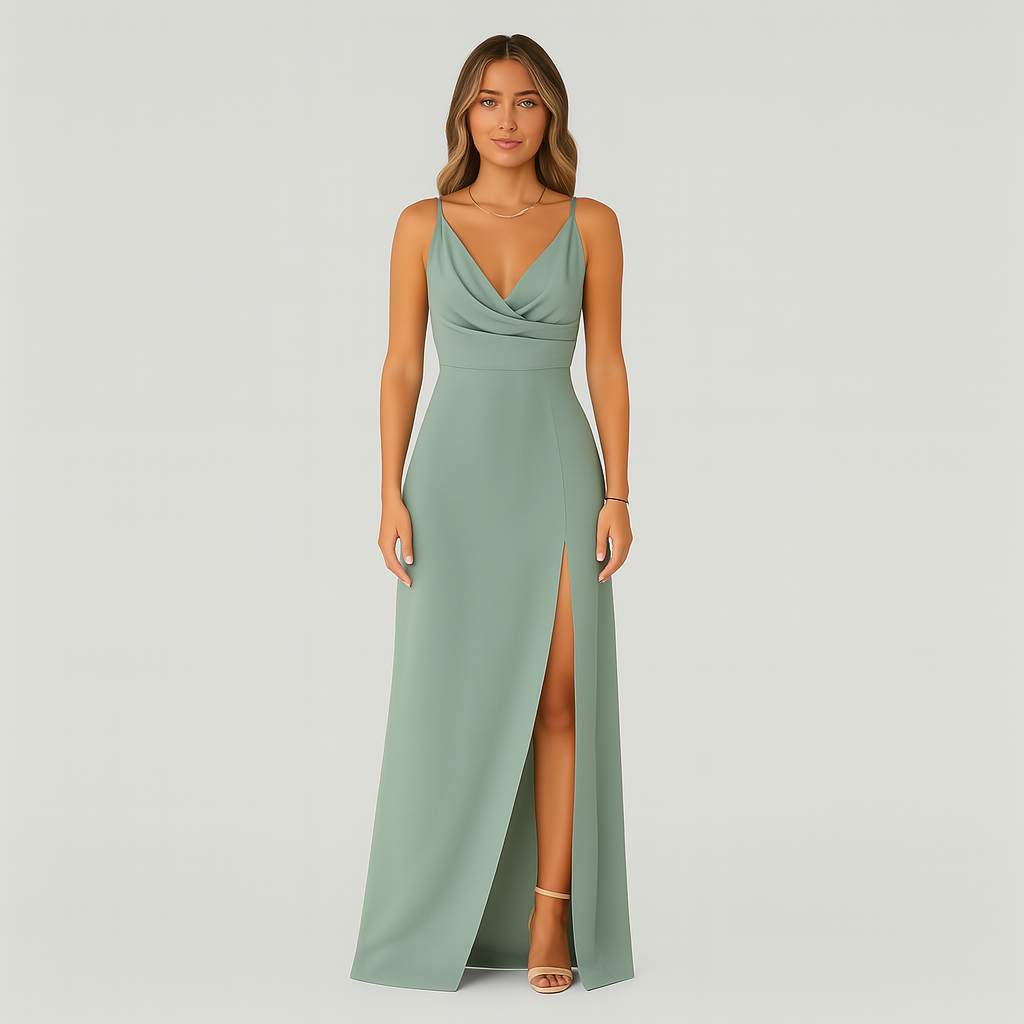 Olivia - Sommerkleid aus Satin