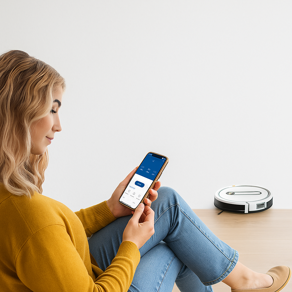 Nexaro – Saug- und Wischroboter mit App & 4500Pa Power