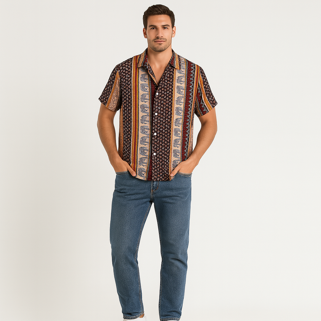 Marius - Chemise élégante à manches courtes