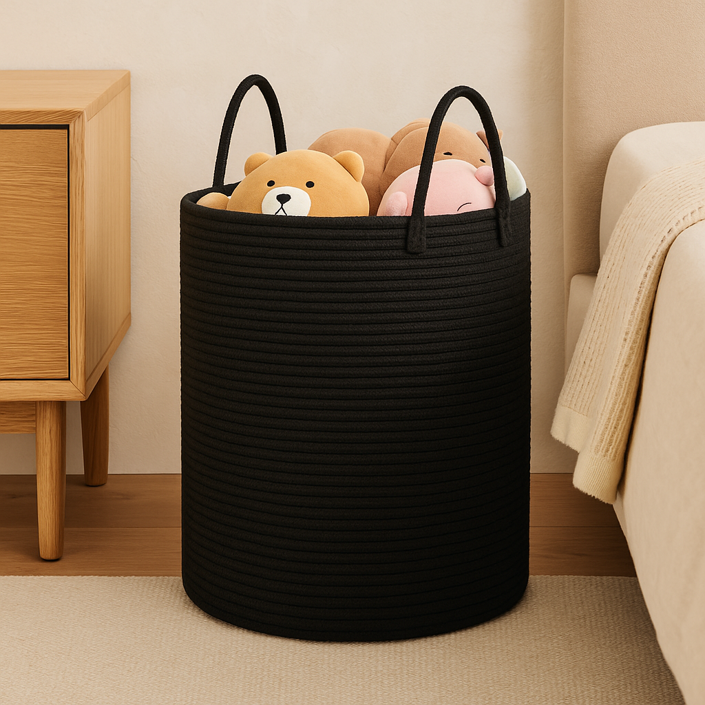 Lundra - Moderne Wäschebehälter mit zusätzlichem Stauraum