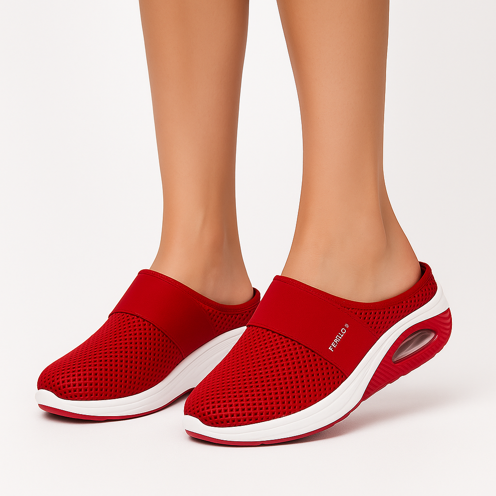 Freida - Åndbare, behagelige hjemmesko