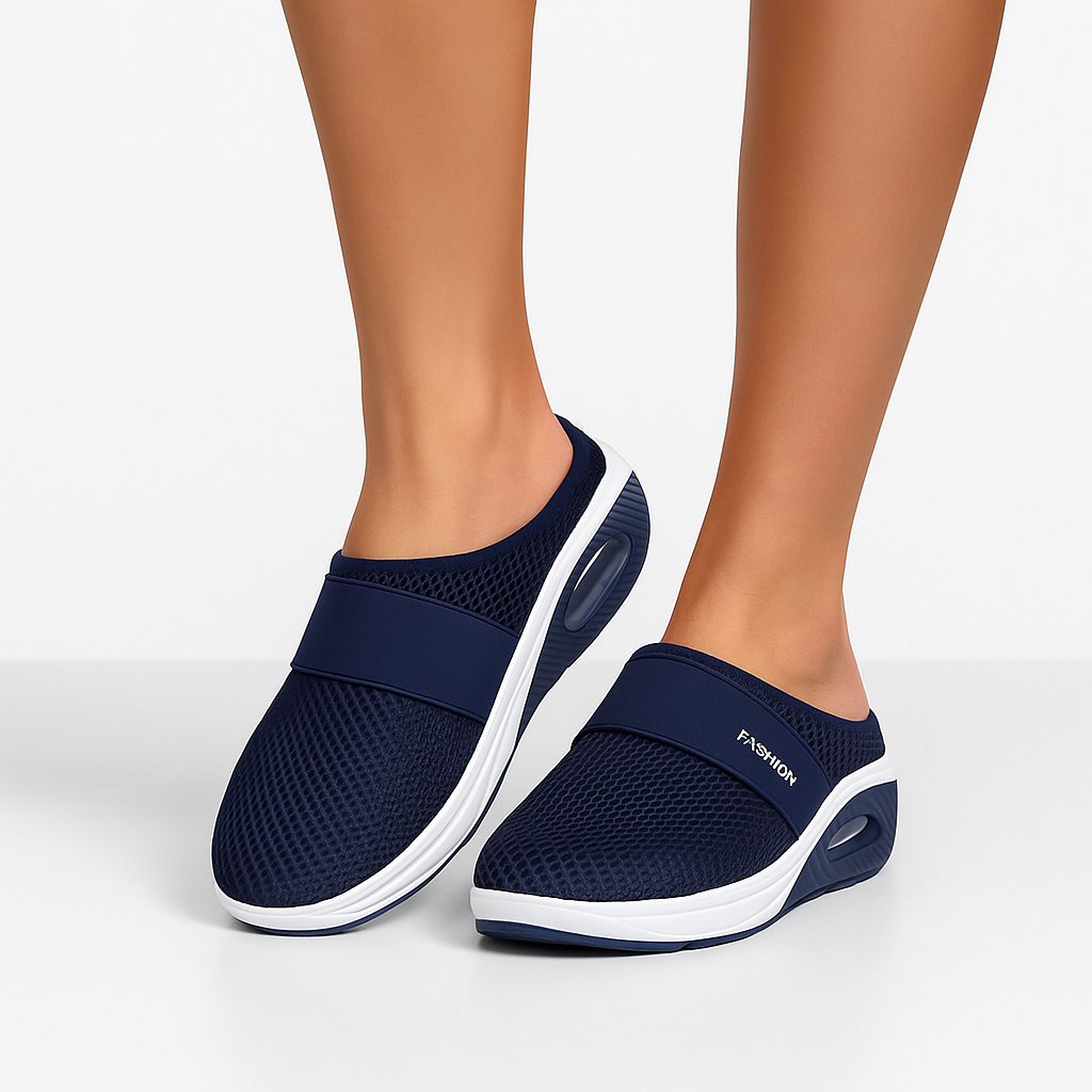 Freida - Åndbare, behagelige hjemmesko