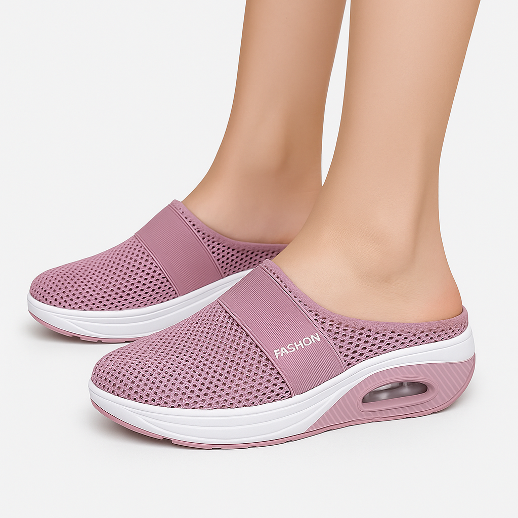 Freida - Åndbare, behagelige hjemmesko