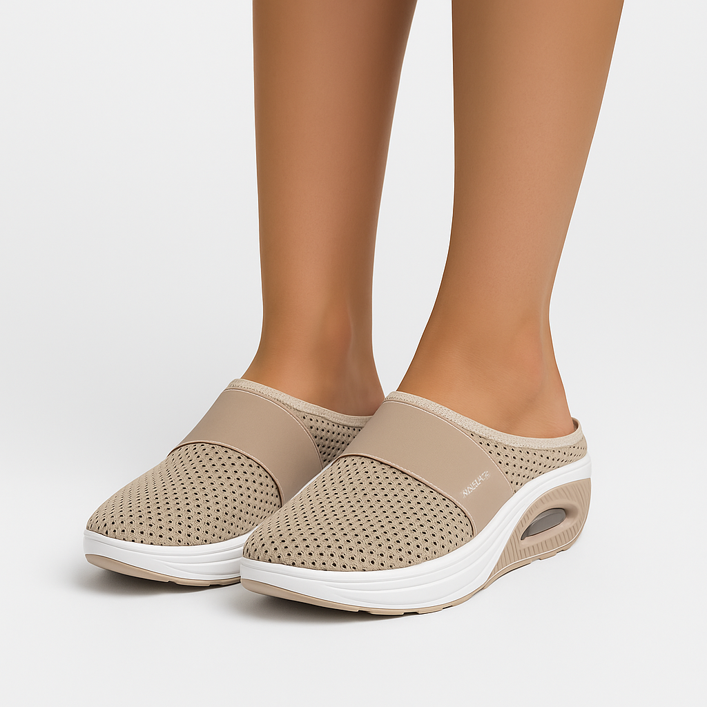 Freida - Åndbare, behagelige hjemmesko