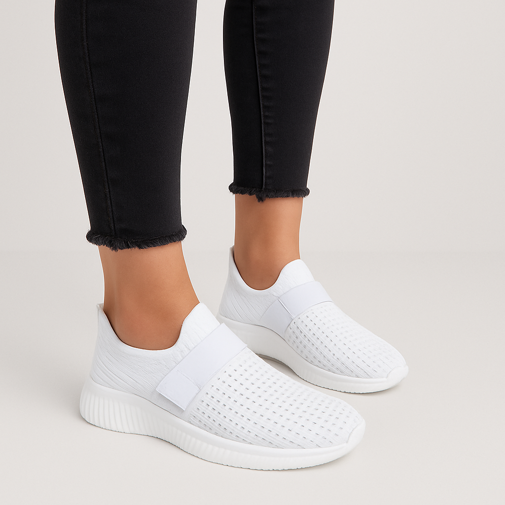 Lelia – Zapatilla cómoda tipo slip-on con correa ajustable