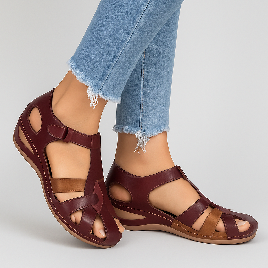 Demi – élégantes sandales Kilesandalen avec design à brides et orteil ouvert