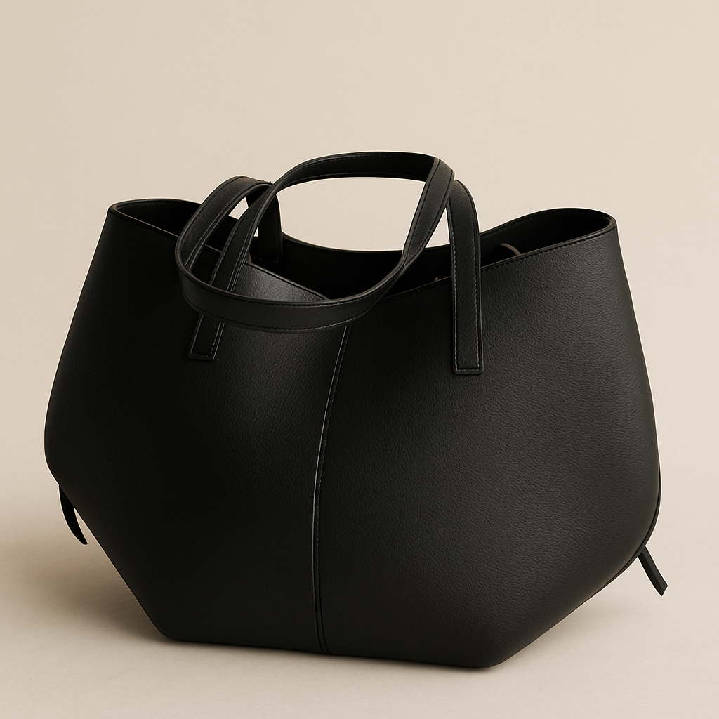 Sienna – Moderne Handtasche mit Henkel und Abnehmbarer Schultergurt