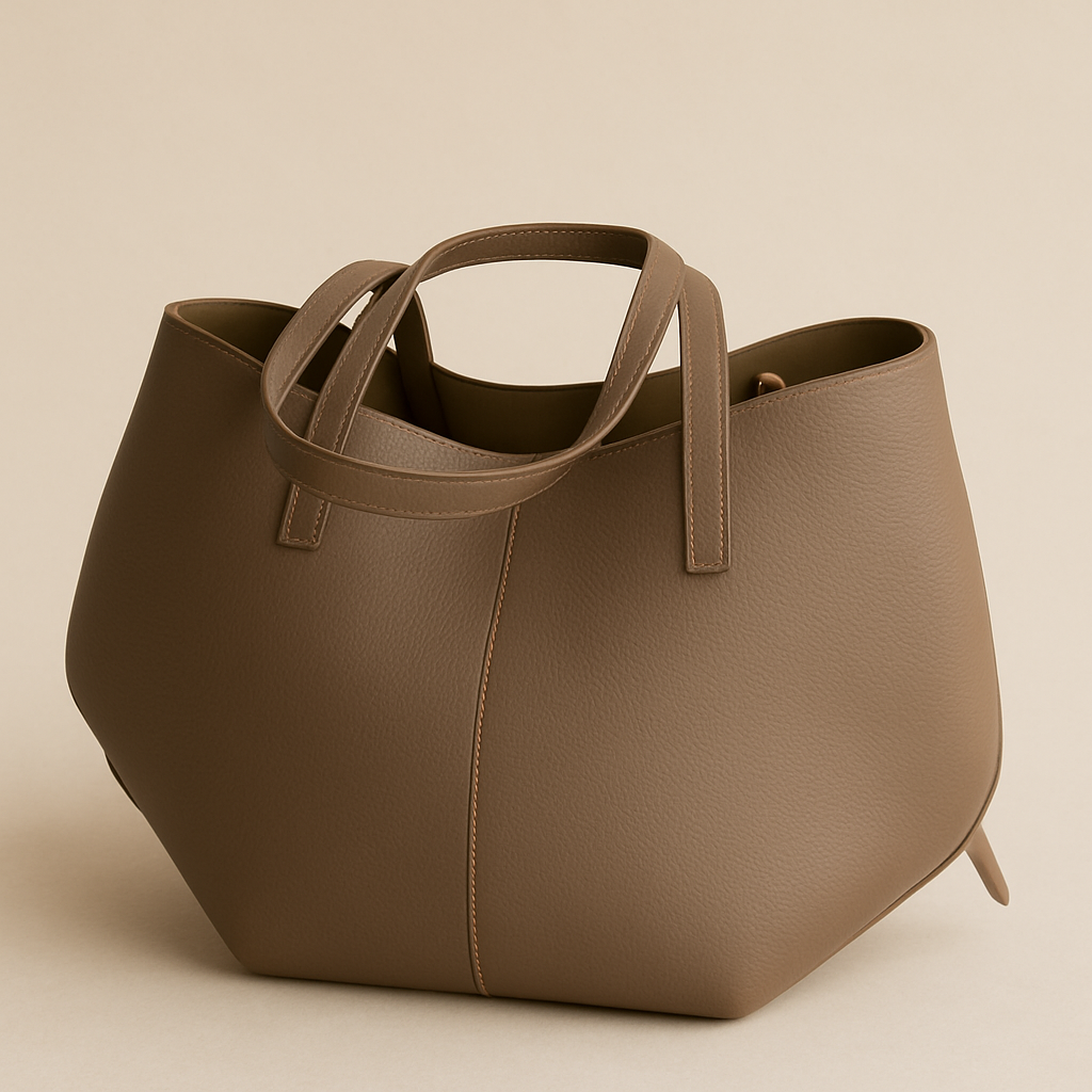 Sienna – Moderne Handtasche mit Henkel und Abnehmbarer Schultergurt