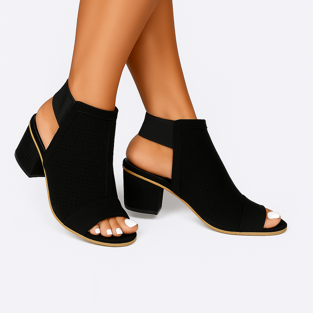 Luna - Sandales robustes pour femmes avec talon