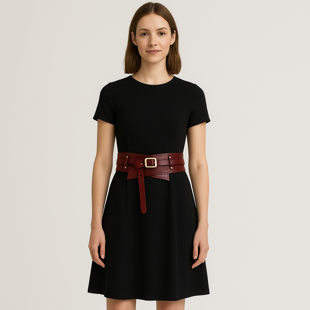 Vivianne - Multifunktionales Zugband aus echtem Leder