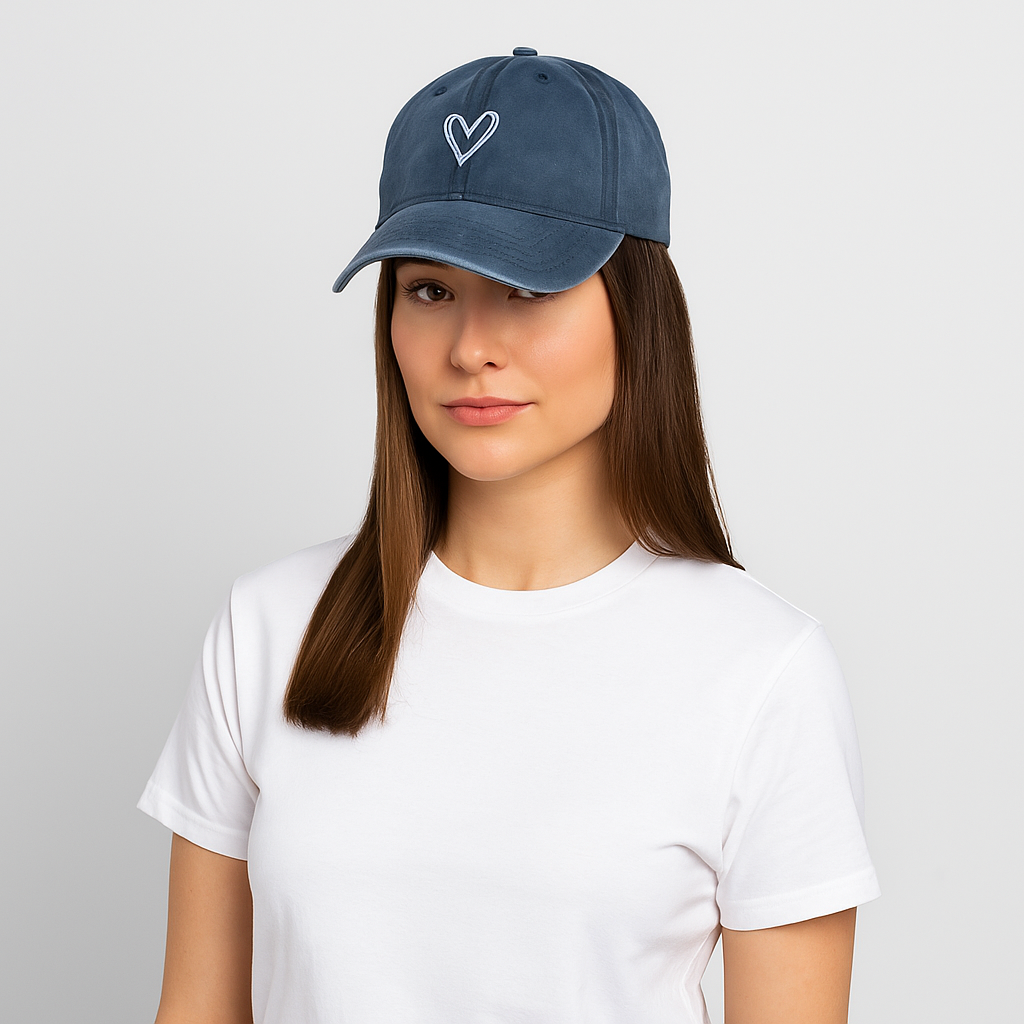 Flexfit - Heritage verstellbare Retro-Baseballkappe mit Schirm