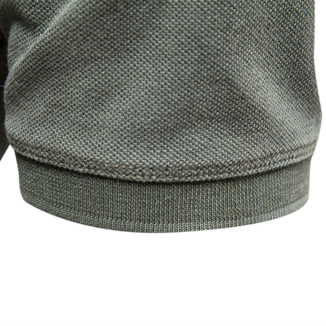 Kenneth – Polo classique avec patte de boutonnage