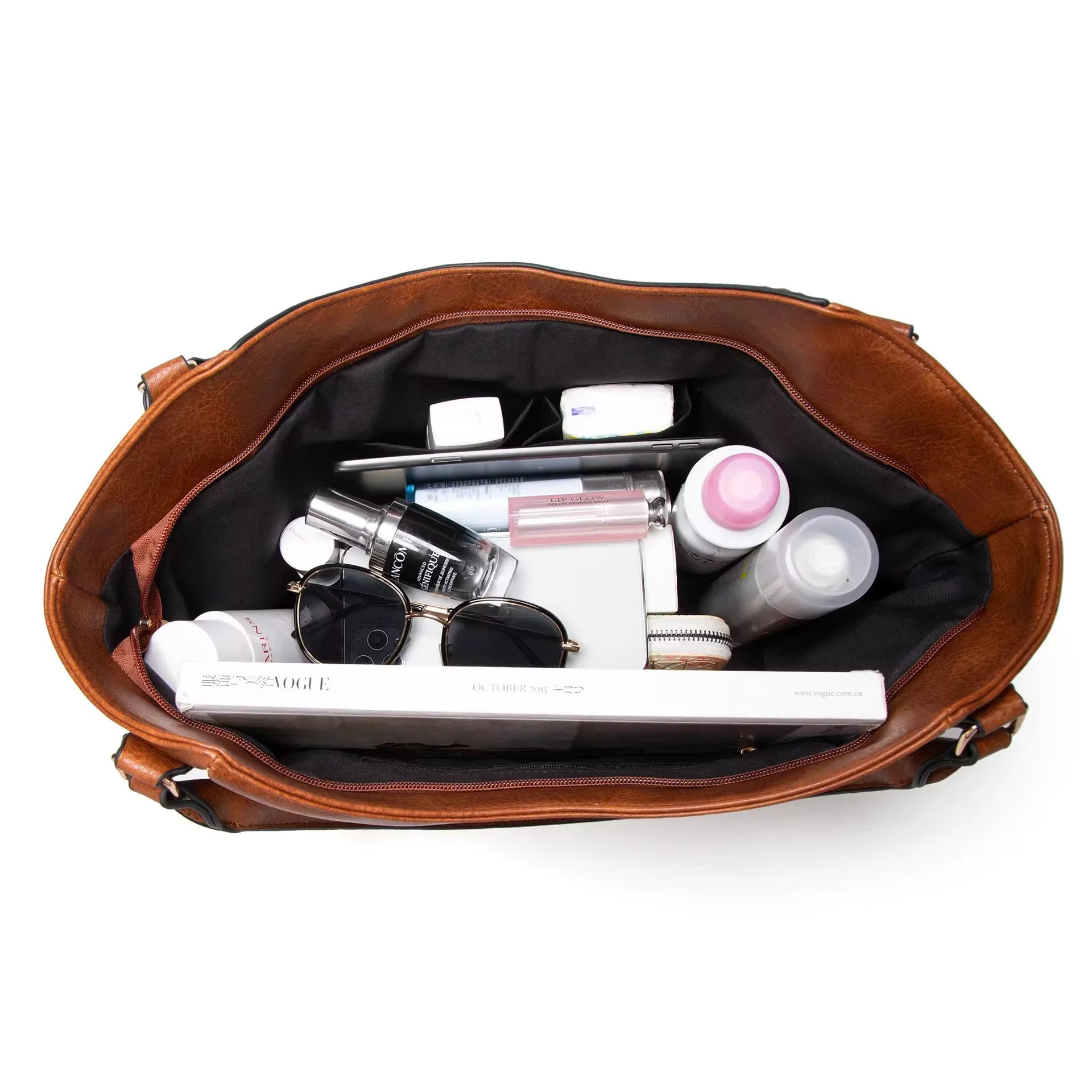 Francine - Elegant skuldertaske med kvastdesign