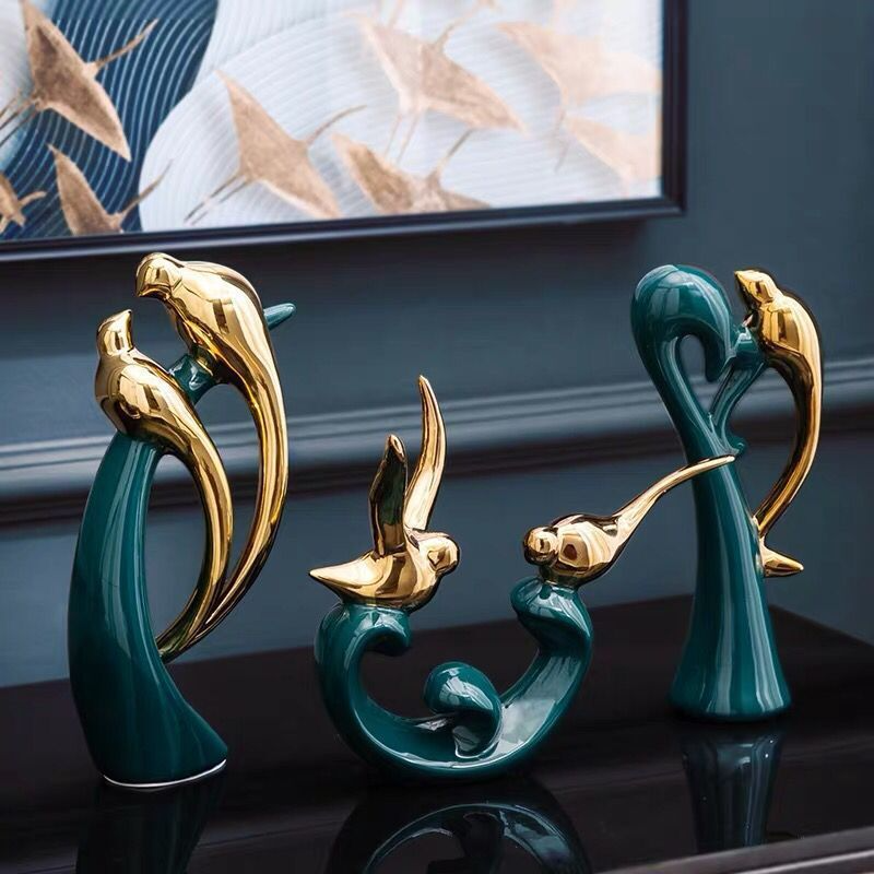 Averelle - Elegante Wellensittichfiguren für zeitlosen Heimcharme
