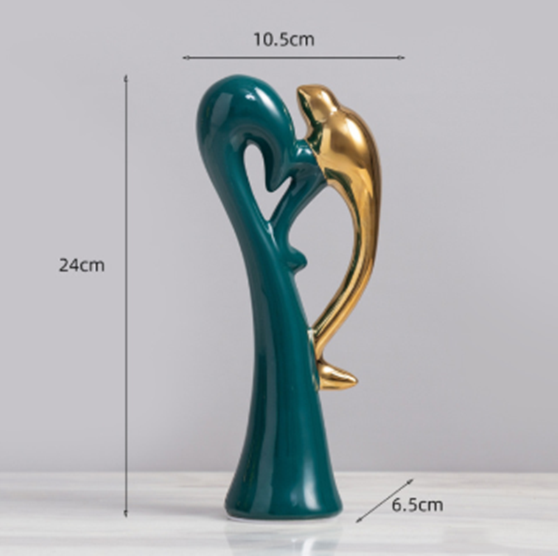 Averelle - Eleganti figure di pappagallini ondulati per un fascino domestico senza tempo