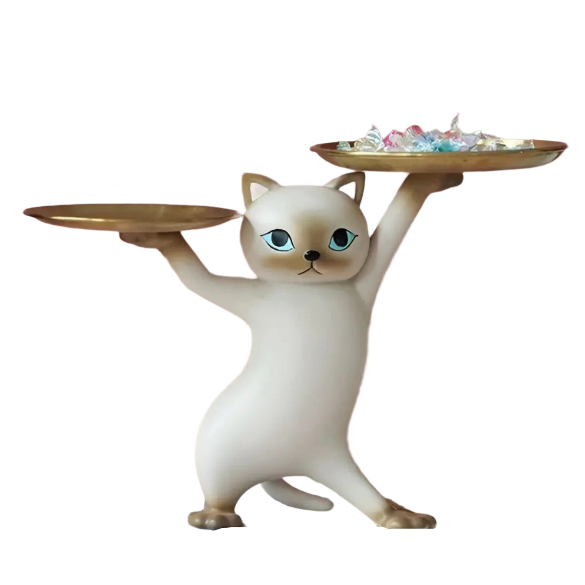 WhiskerCharm - Katzenförmiger Schmuckablage mit Charme