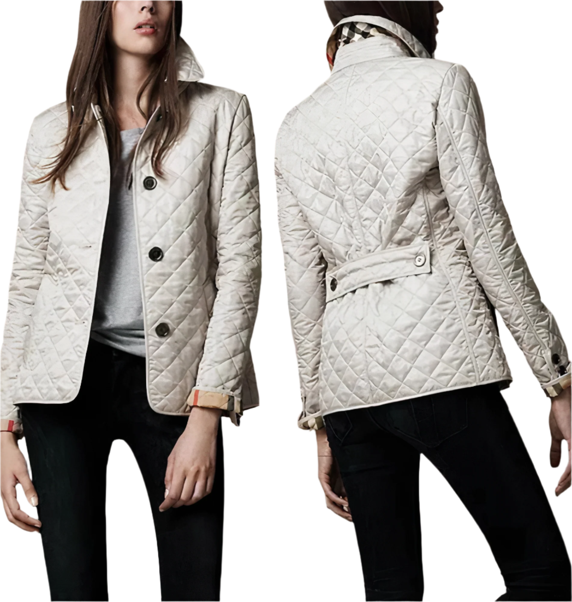 Sanna – Leichte Jacke aus Seide-Bomuldmischung