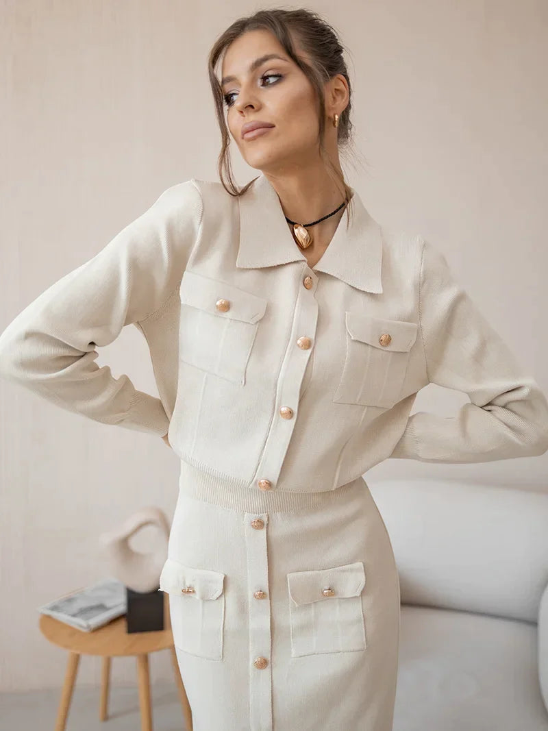 Aurora - Blazer und Rock Set