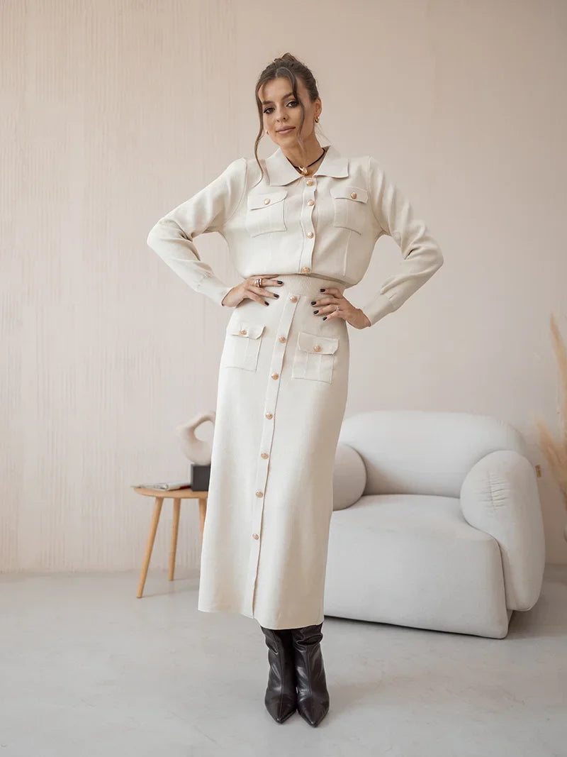Aurora - Blazer und Rock Set