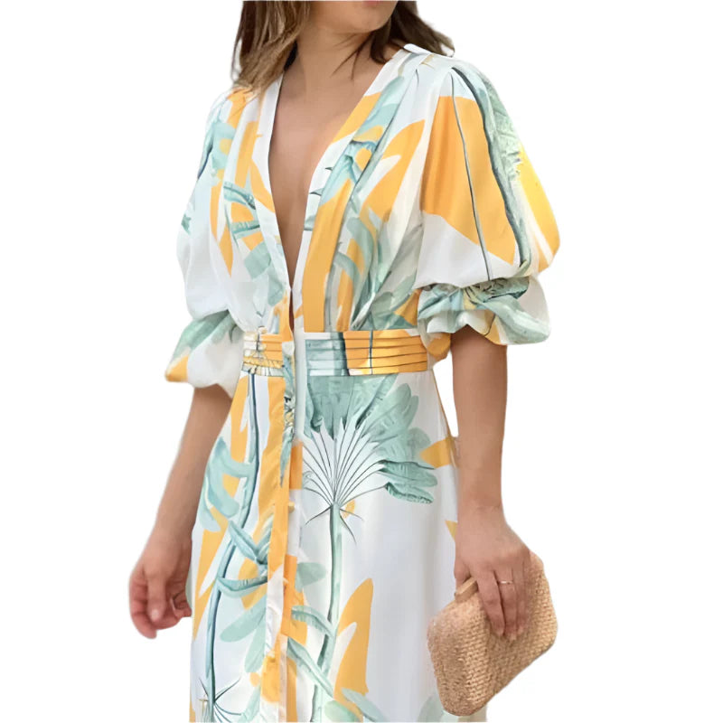 Delia - Modebewusste stilvolle Kleid