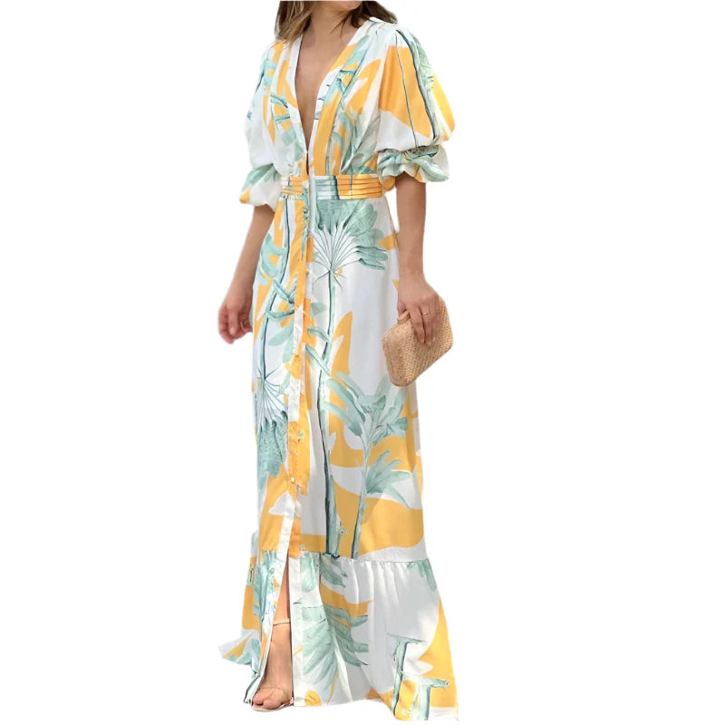 Delia - Modebewusste stilvolle Kleid