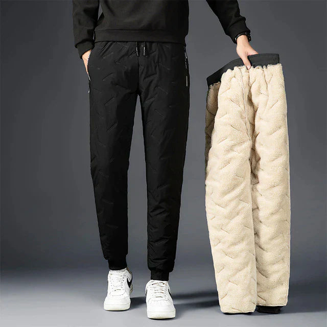 Esben - Pantalon de jogging de loisirs en laine d'agneau