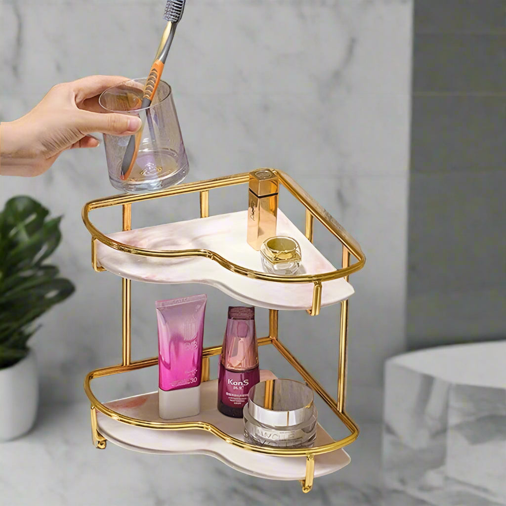 CornerElegance Platzsparender Eckregal-Organizer