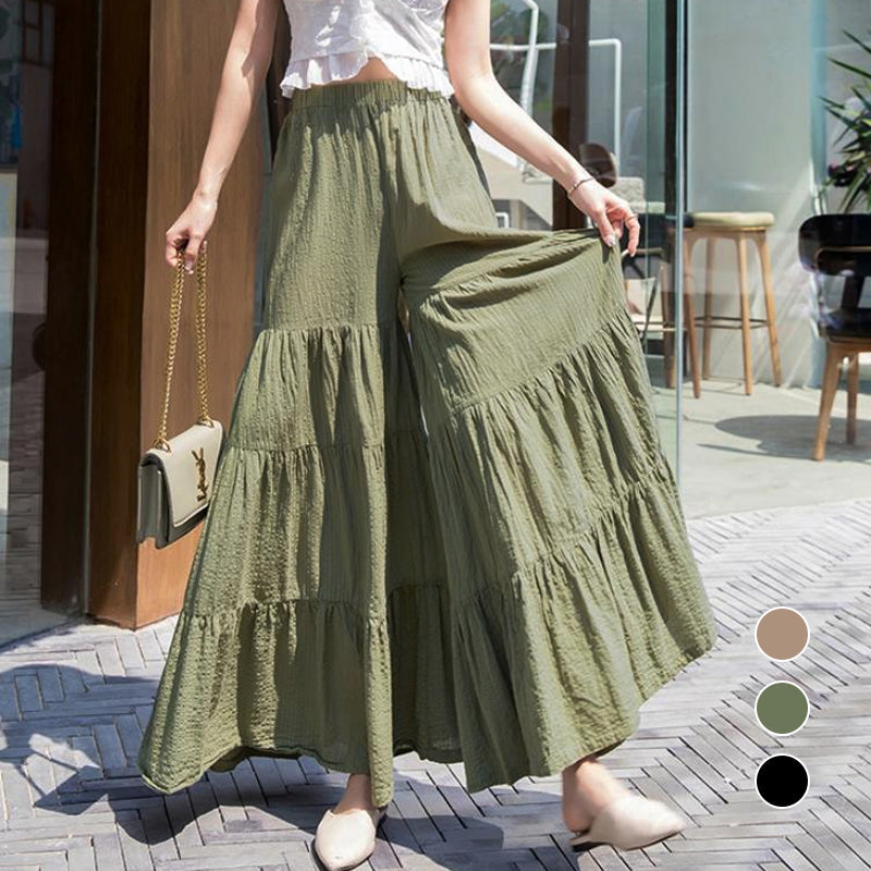 Heidi - Monokrome Retro Strandbukser