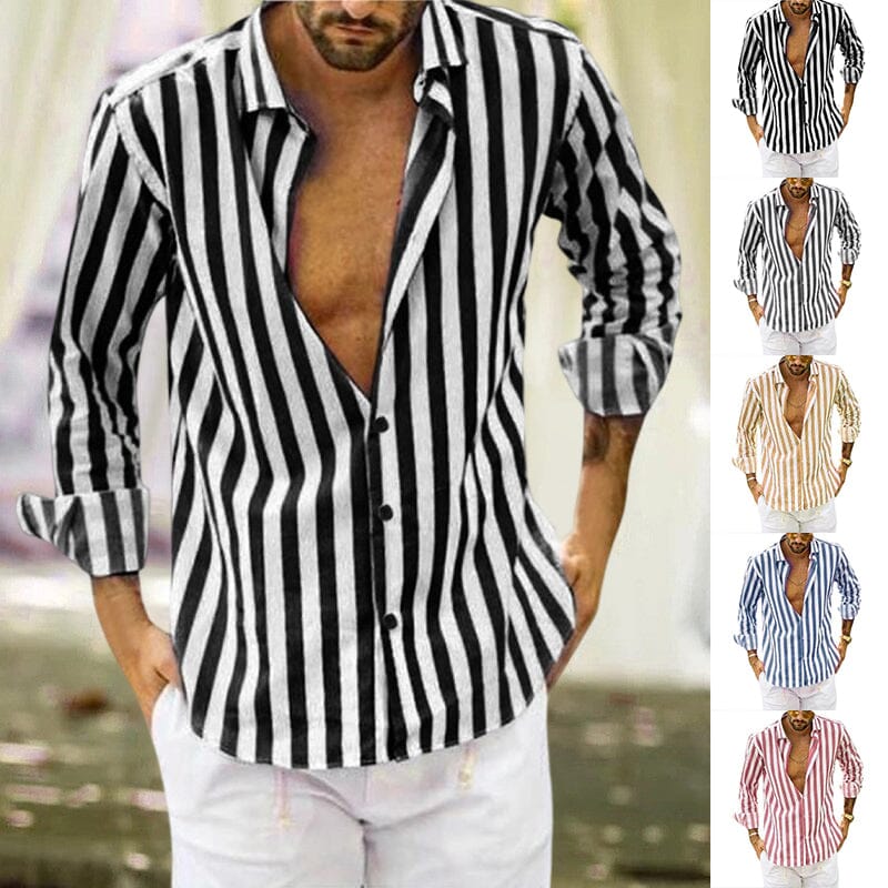 Laurence - Gestreiftes Sommershirt aus Baumwollmischung