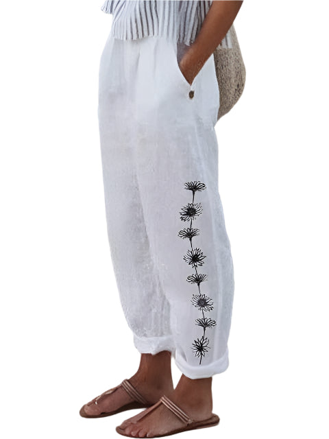 Faline - Bukser med elastisk talje