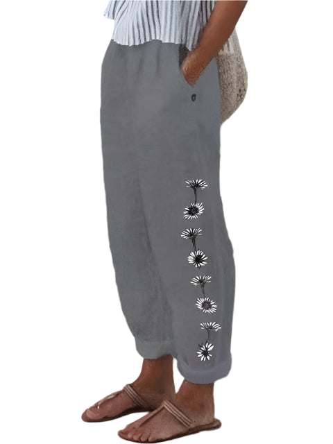 Faline - Bukser med elastisk talje