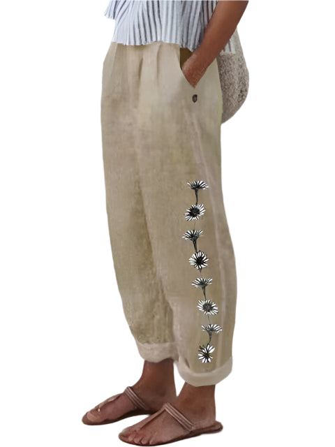 Faline - Bukser med elastisk talje