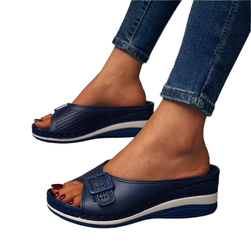 Vergie - Chic Kileabsatzschuh mit Spannendetails