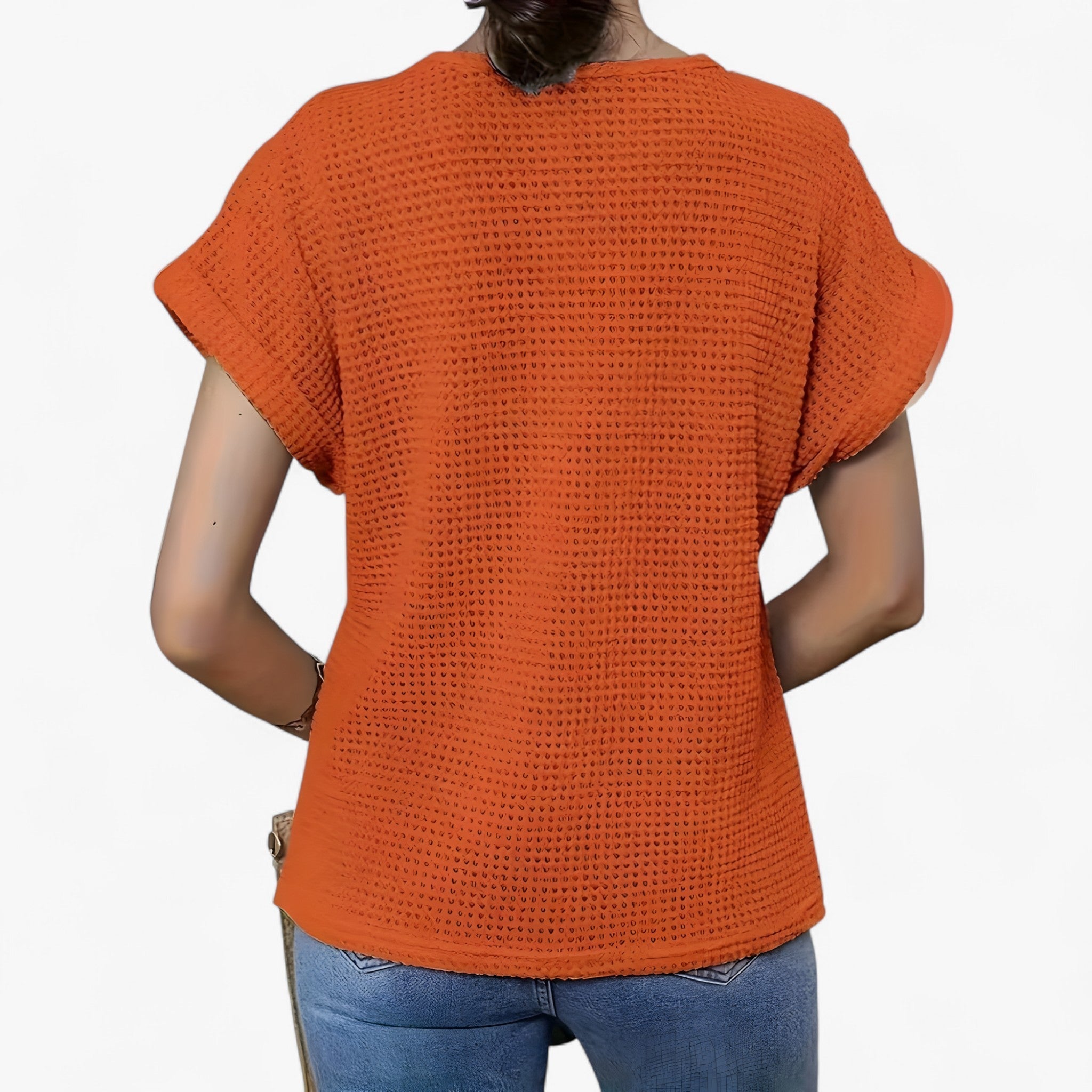 Viola - Elegancia elegante blonda top