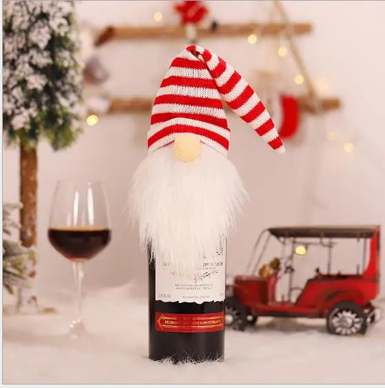 Housse de bouteille de vin lutin mignon