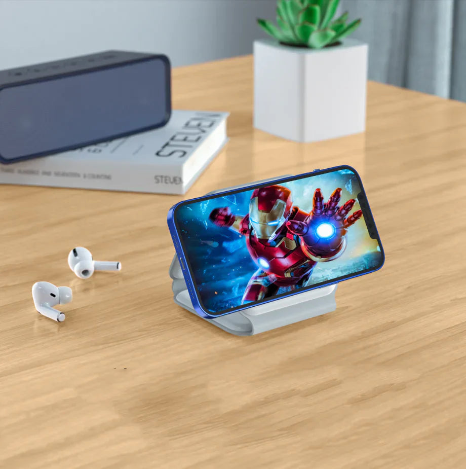 ChargeMate – estación de carga inalámbrica 3 en 1