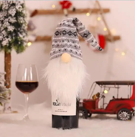Housse de bouteille de vin lutin mignon