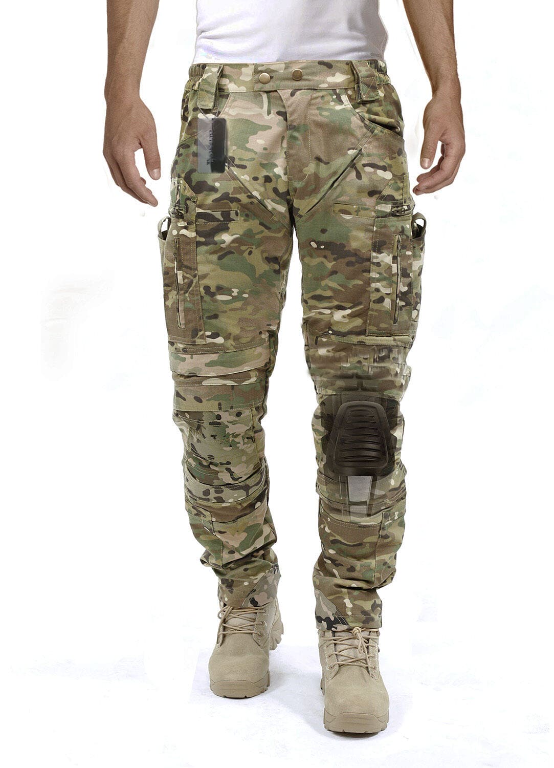 Taktische Cargo-Hose mit Knieschutz für Outdoor & Arbeit
