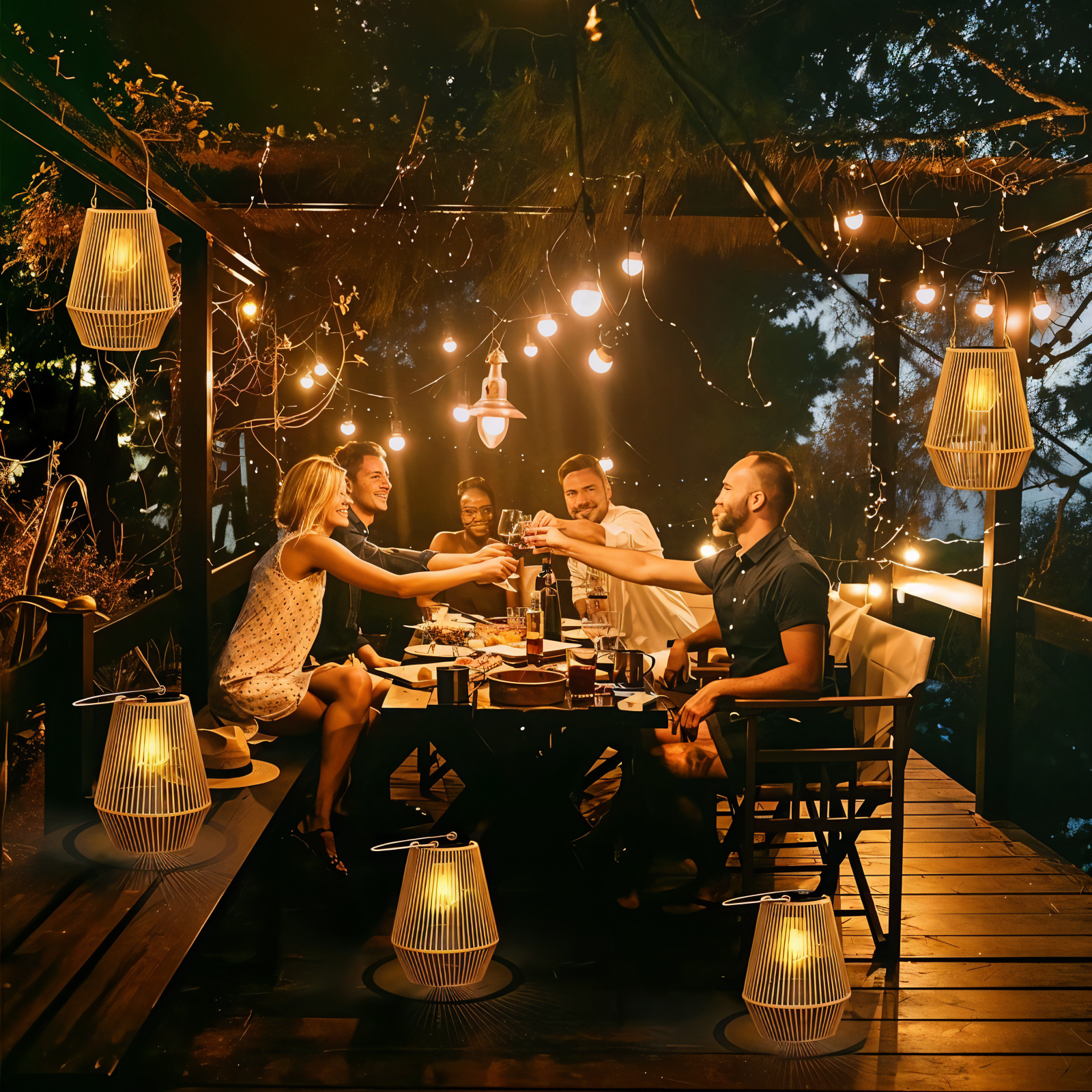 BambooGlow - Lámparas solares