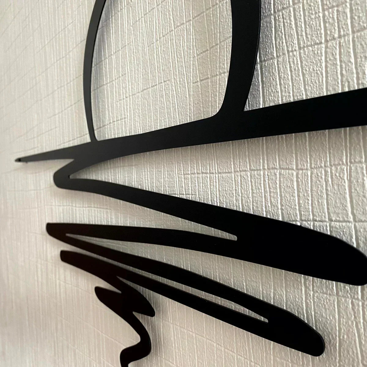 SereneSwirl - Modern Minimalistische Wandkunst für Stilvolle Räume