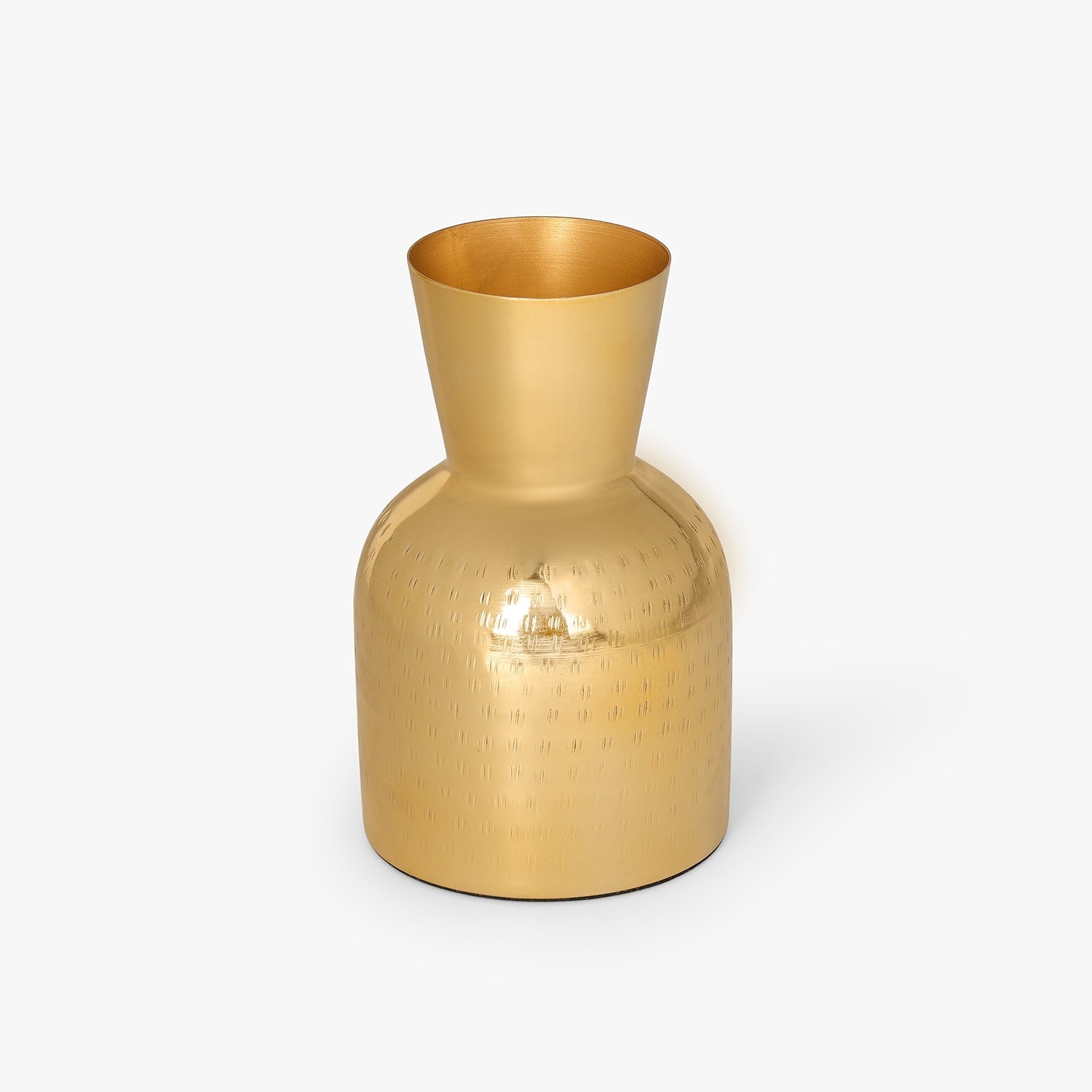 Elarya - Vase mit goldener Strahlkraft