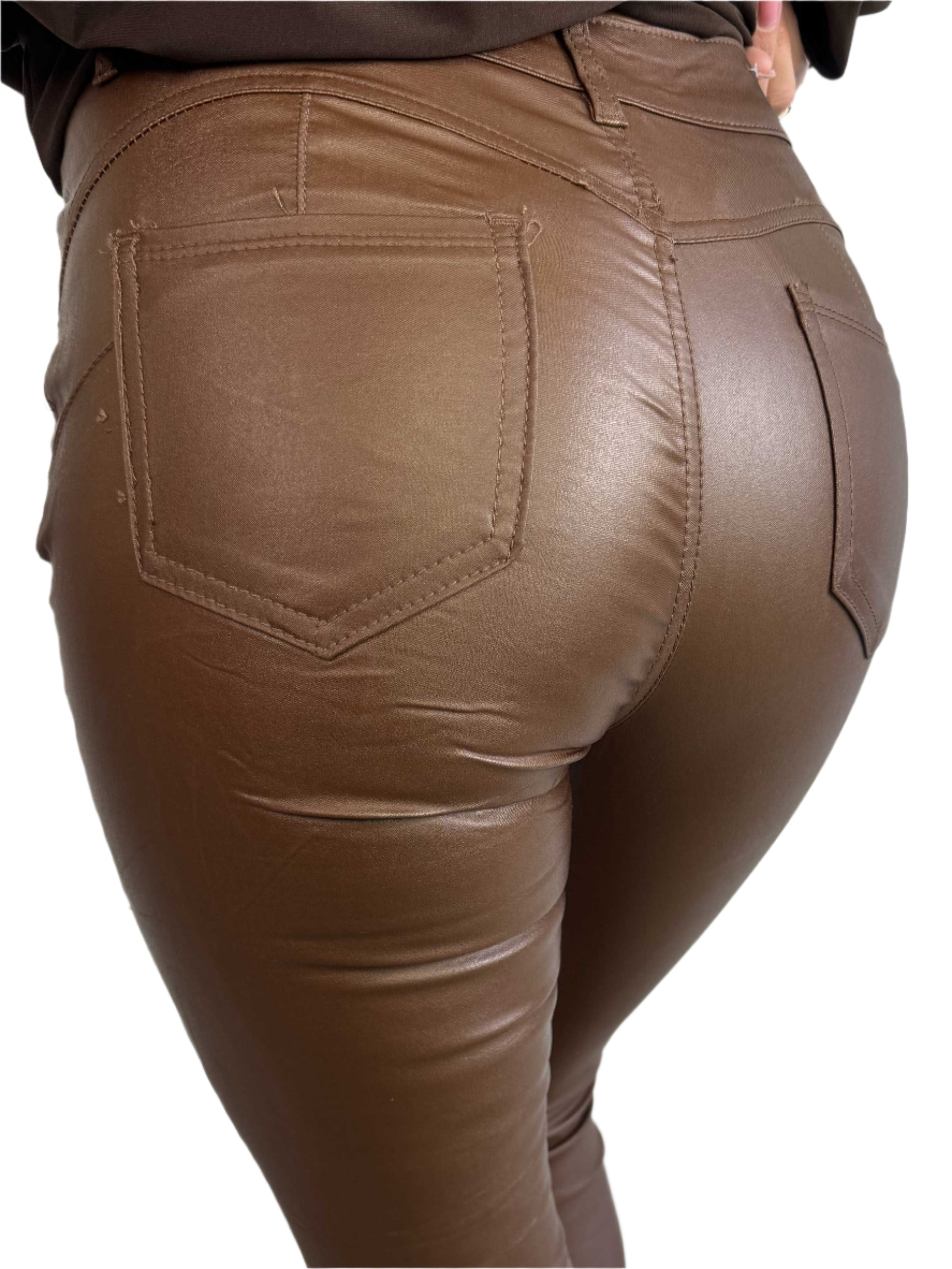 Johanne - Veganske læderbukser