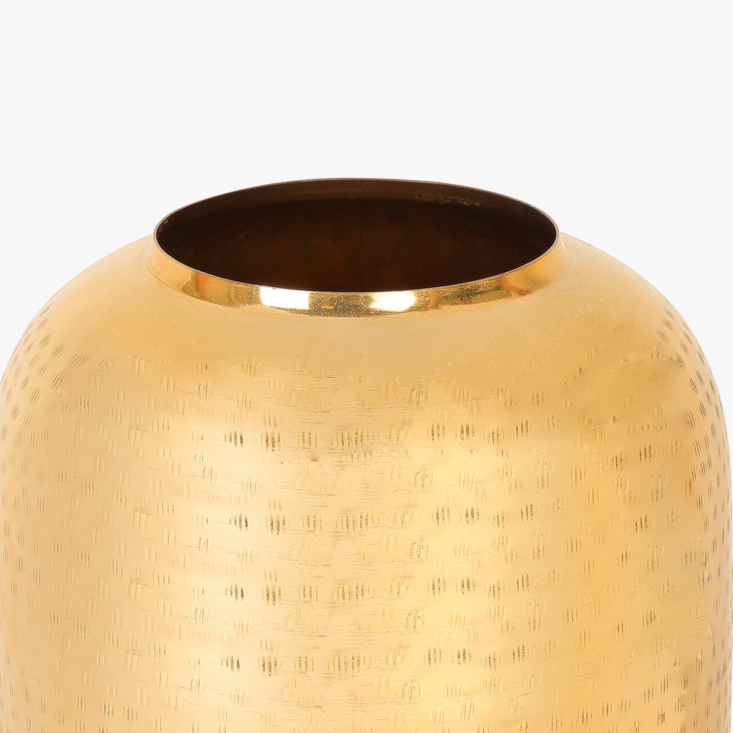 Aurevia – Eleganzvase mit goldenem Blumenmuster