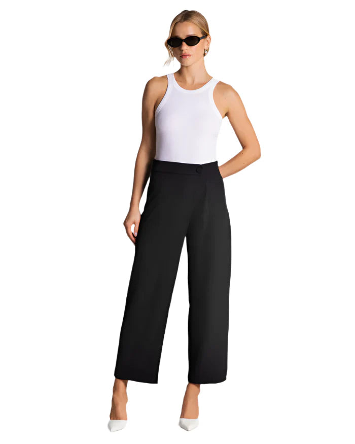 Matina - Elegante bukser med vide ben