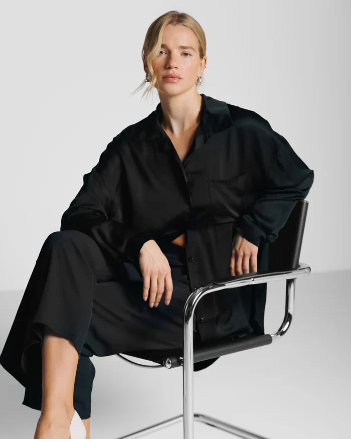 Matina - Elegante bukser med vide ben